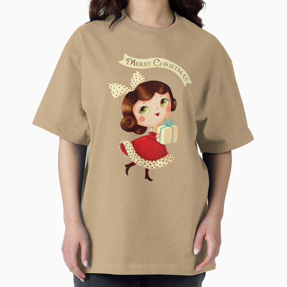 Cute Vintage Christmas Girl by colonelle