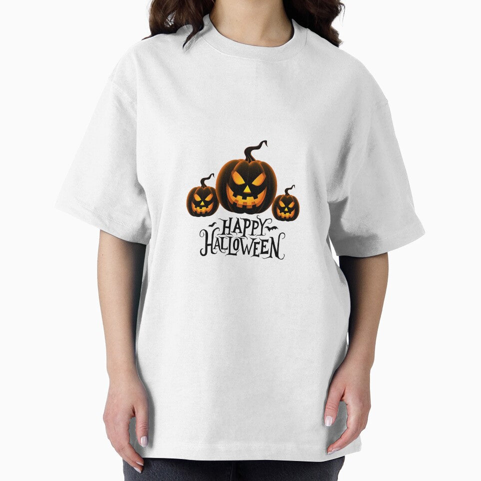 Spooky Jack o' Lanterns Halloween black letters by Remek-Design