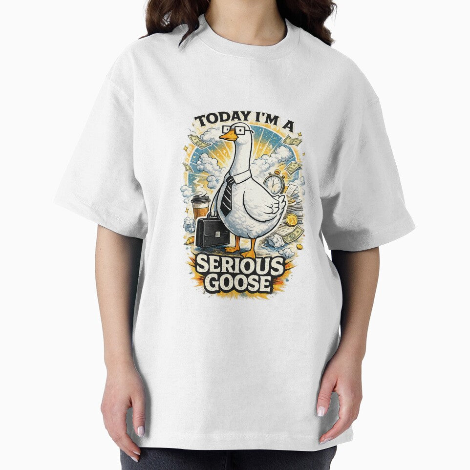 Today I'm A Serious Goose by Animagain
