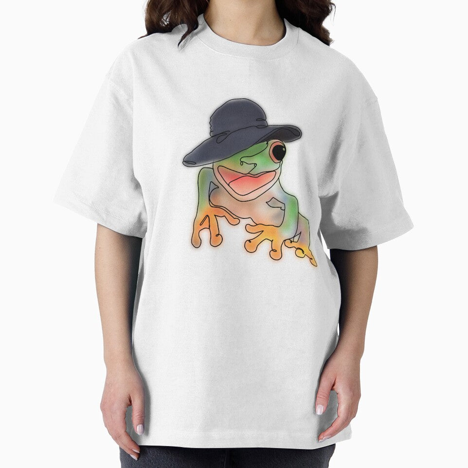 Frog Wearing floppy Sun hat – animalzinhats by Ashley’sAnimalz
