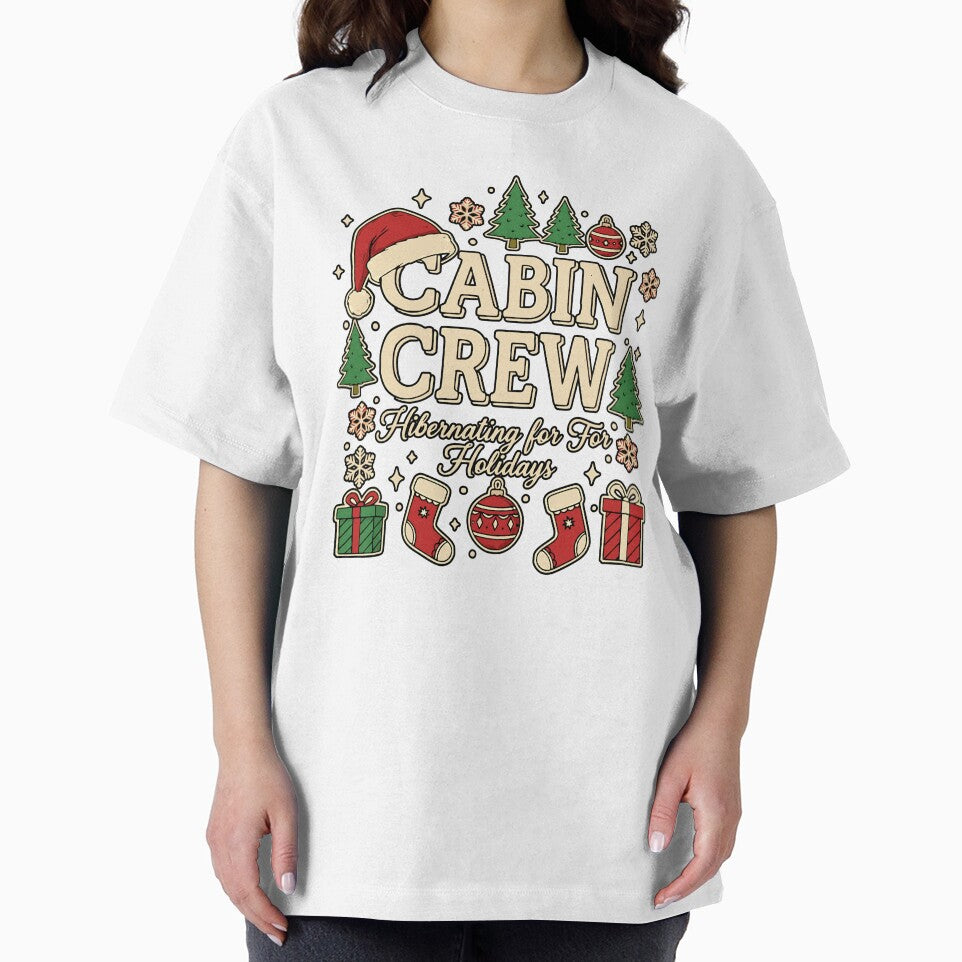 Christmas Cabin Crew Winter Holiday Hibernation Design by ArtDesignTp