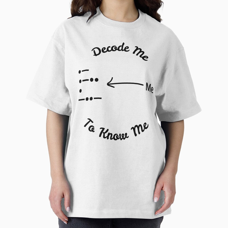Morse code - Alex - Decode Me To Know Me by AndysTeeShop