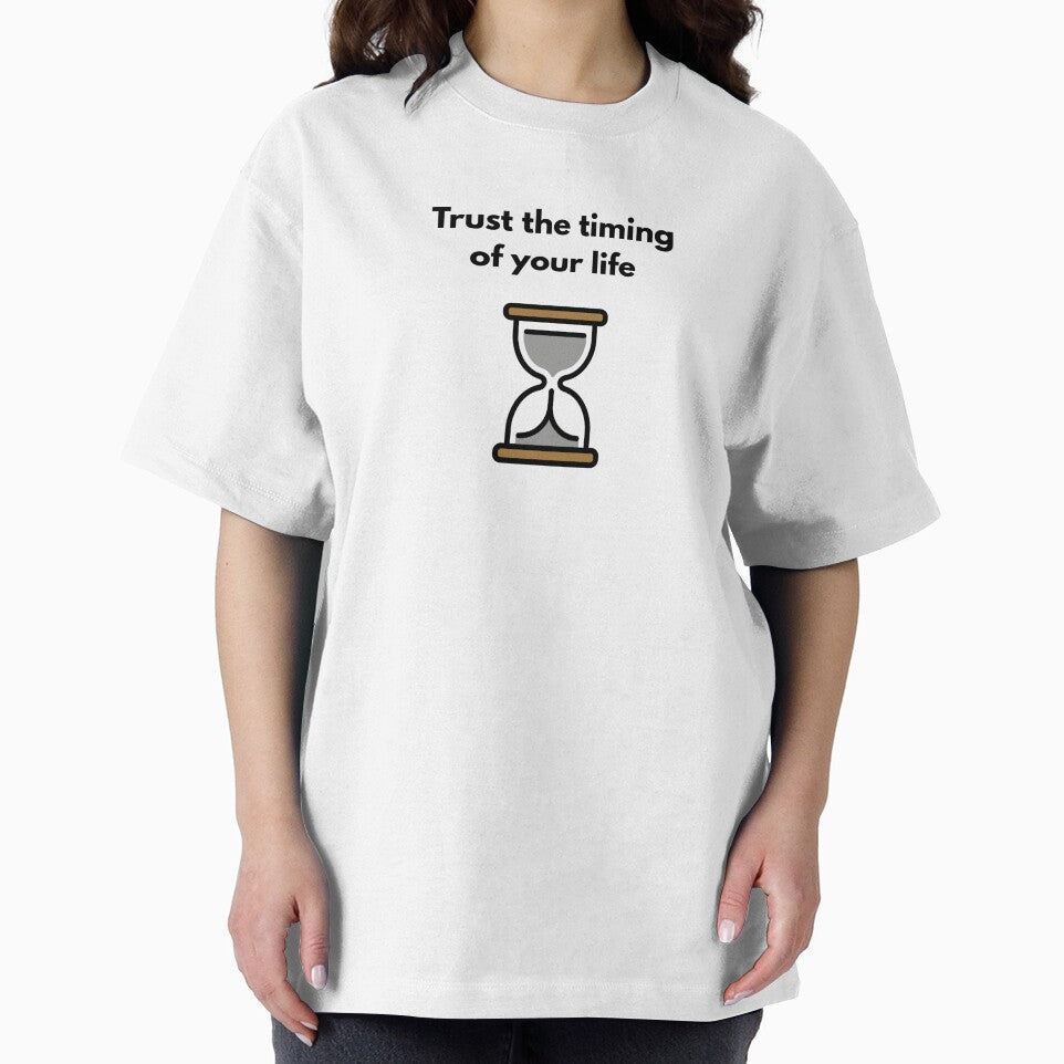 Trust the Timing of Your Life Quote – Inspirational Patience & Self Growth Design by iccdesignsshop