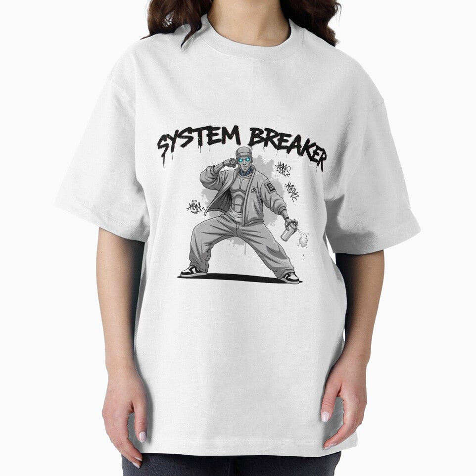 Cool Urban robot Hoodie Street Culture Graphic. by BorenStore
