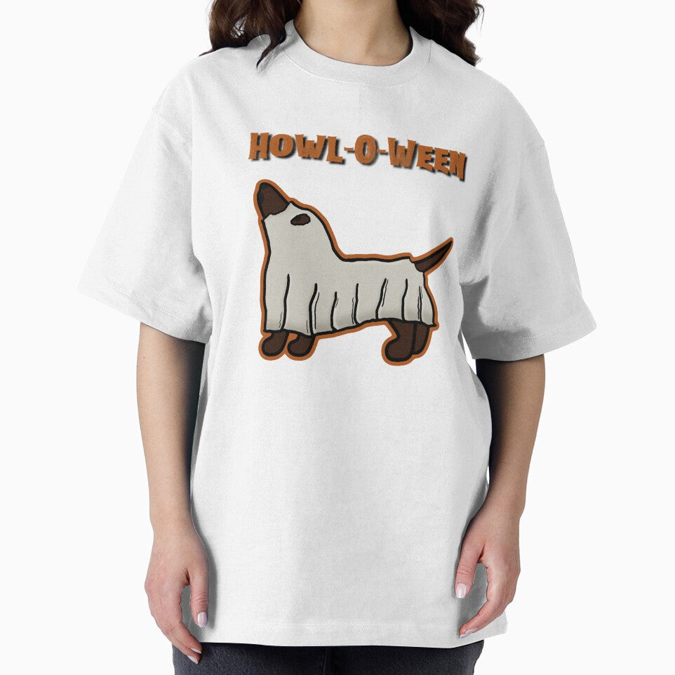 Halloween Red Dachshund- Ghost Costume by NDeYoungLLC