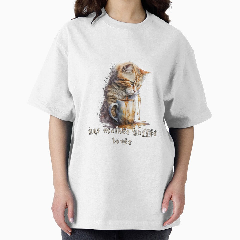 cat mother coffee lover by princevb2011