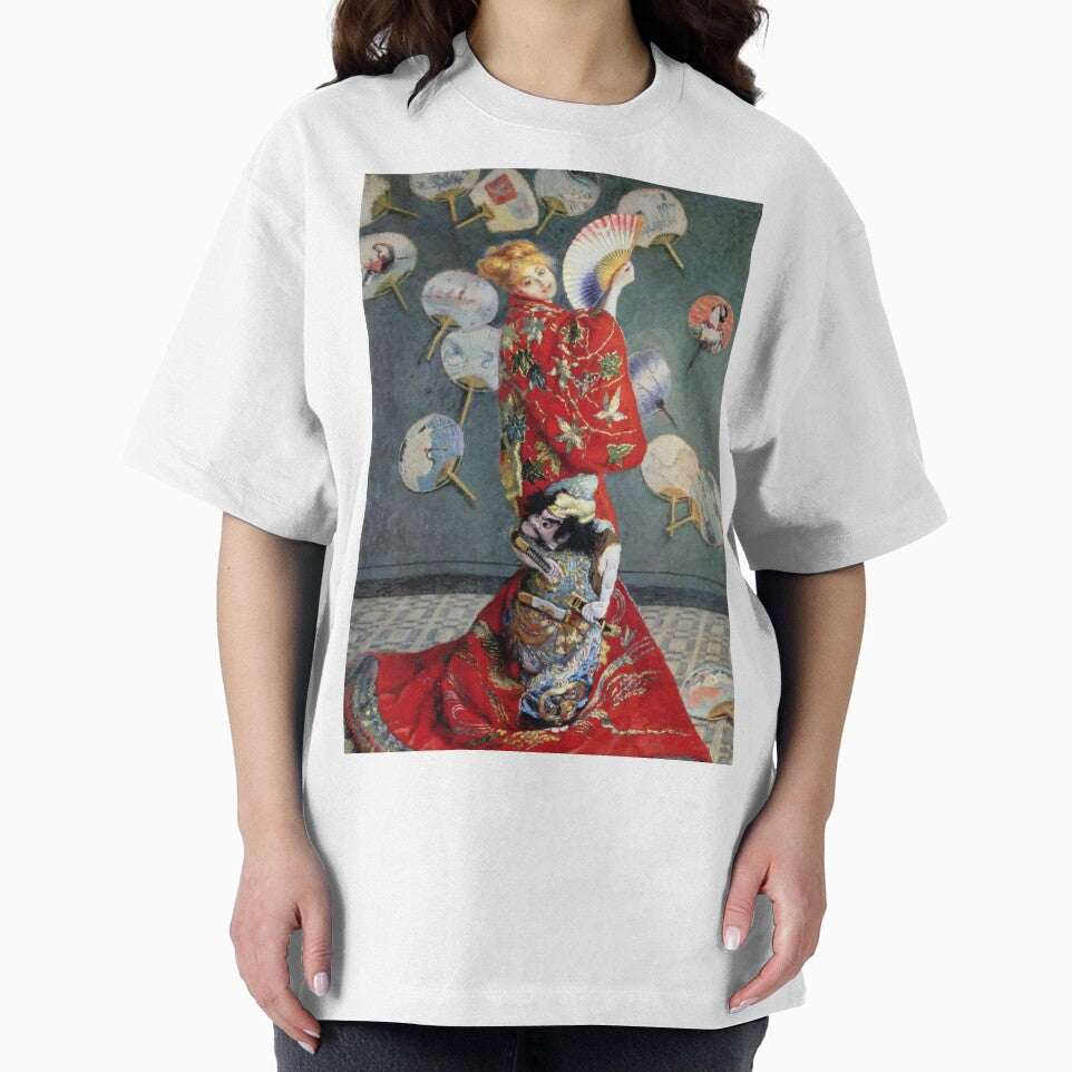 Camille Monet In Japanese Costume (1876) by Claude Monet by Designedbysm