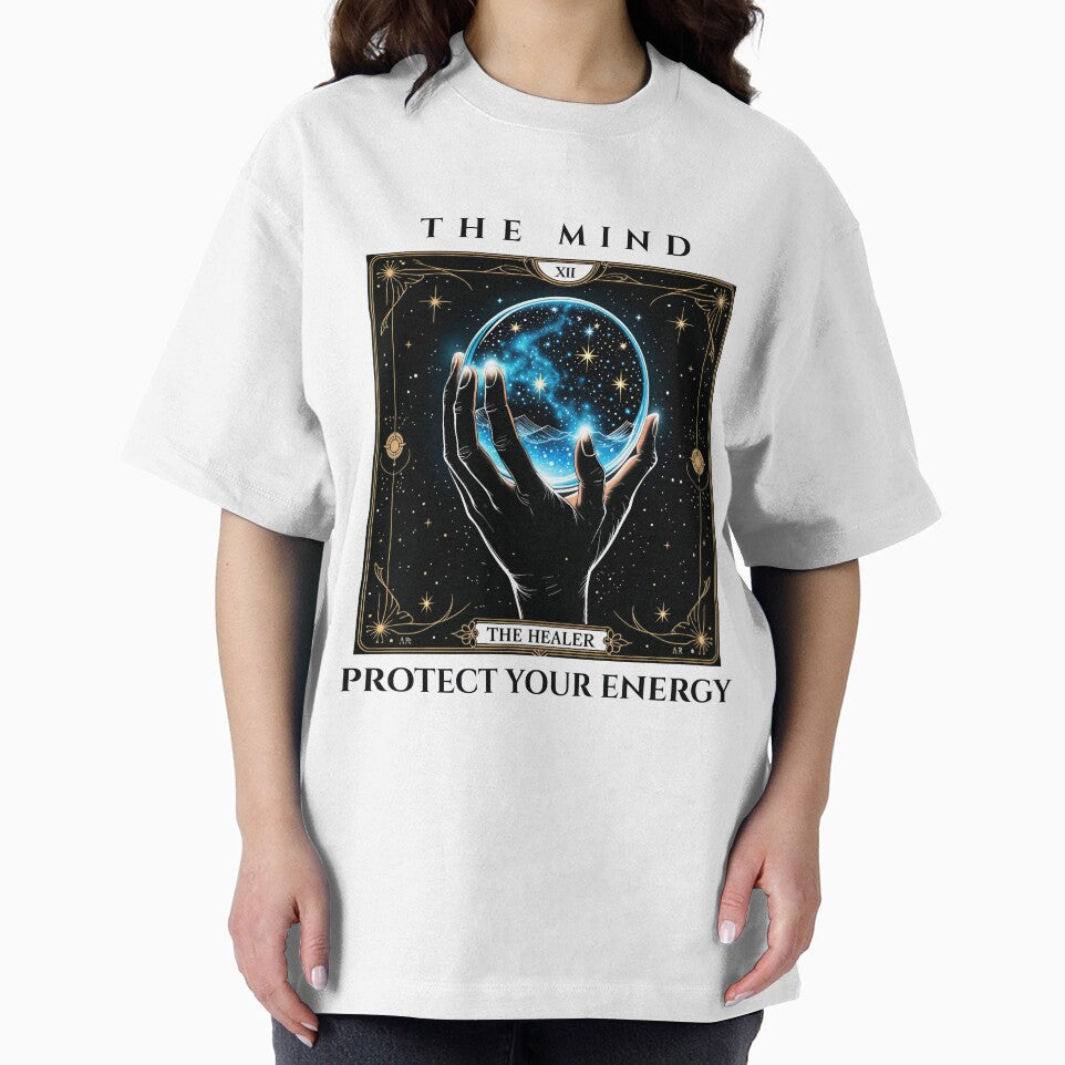 Protect Your Energy - Crystal Ball Tarot XII Healer by NeuralAuraArts