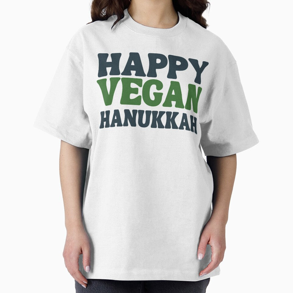 happy vegan hanukkah 2021 by happinestSHOP