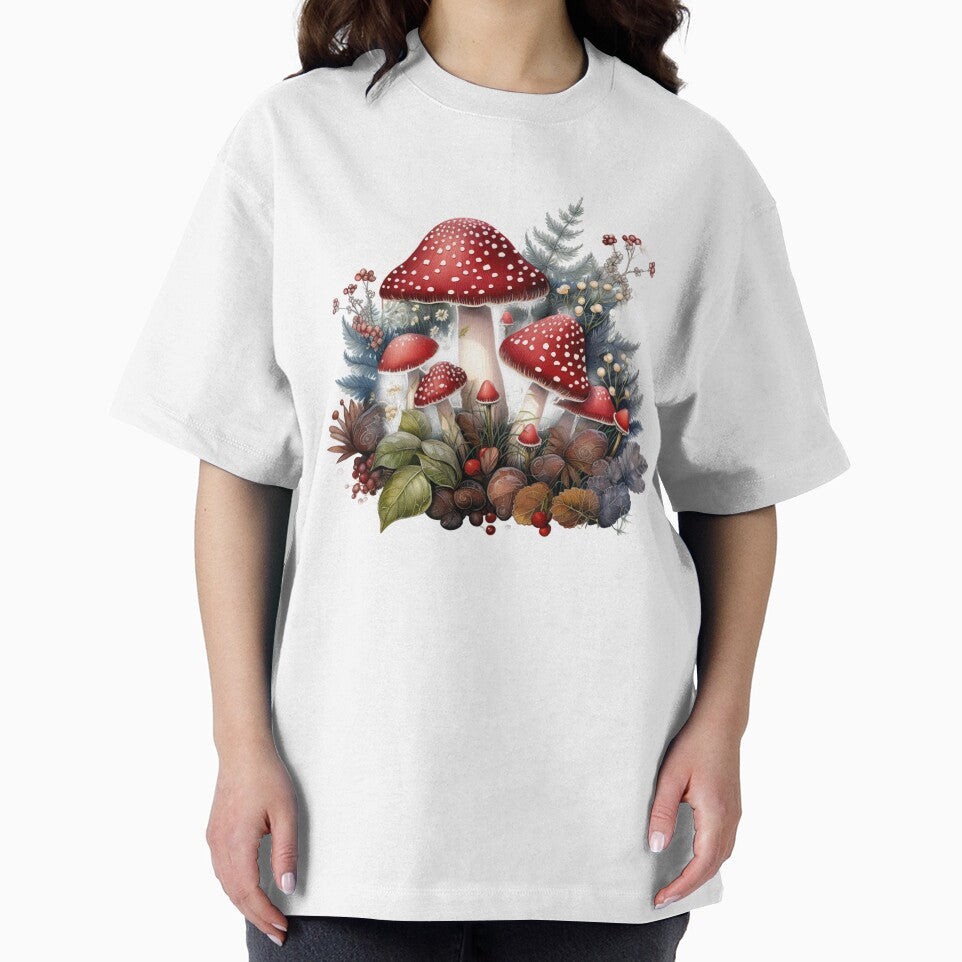 Red Mushroom Amanita Muscaria forestcore by OliveAndSnow