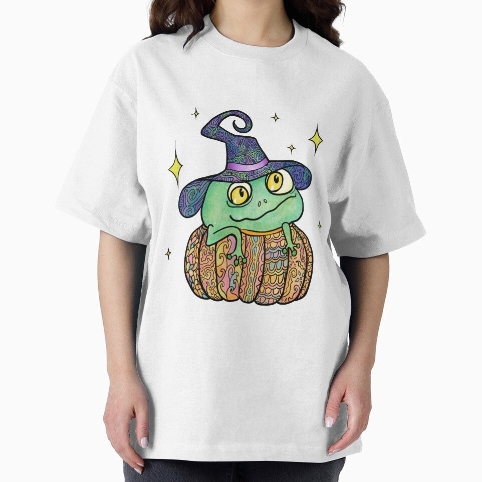 Magical Toad in a Pumpkin by Alaina Perry
