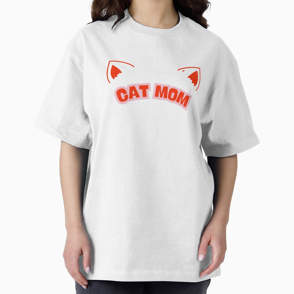 Cat Mom Cute Cat Ears Design – Funny Cat Lover Gift for Pet Moms by kpwi_maduwanthi