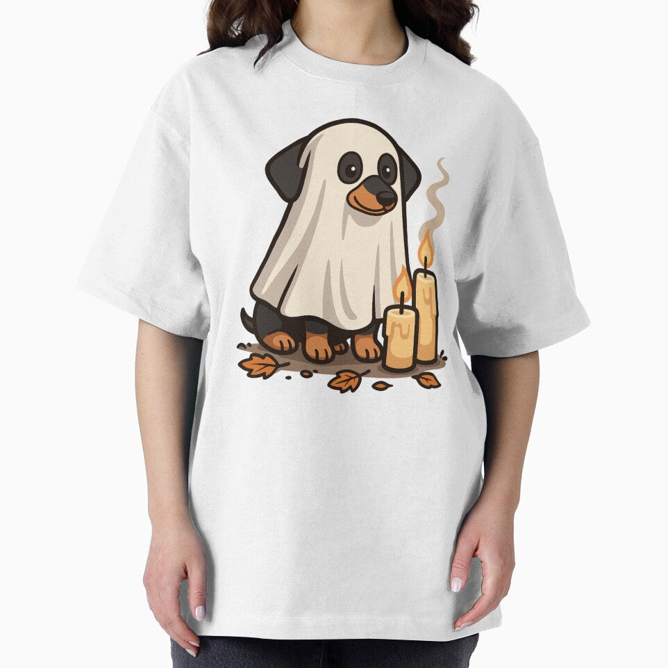 Boo Crew – Funny Ghost Dachshund Halloween Cartoon by Doxie Life