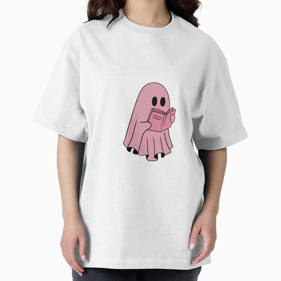 Ghost Reading Pink by jennysselling