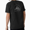 Seek Peaks Mountain – Minimalist Hiking Adventure Design by Slow Vibes Designs