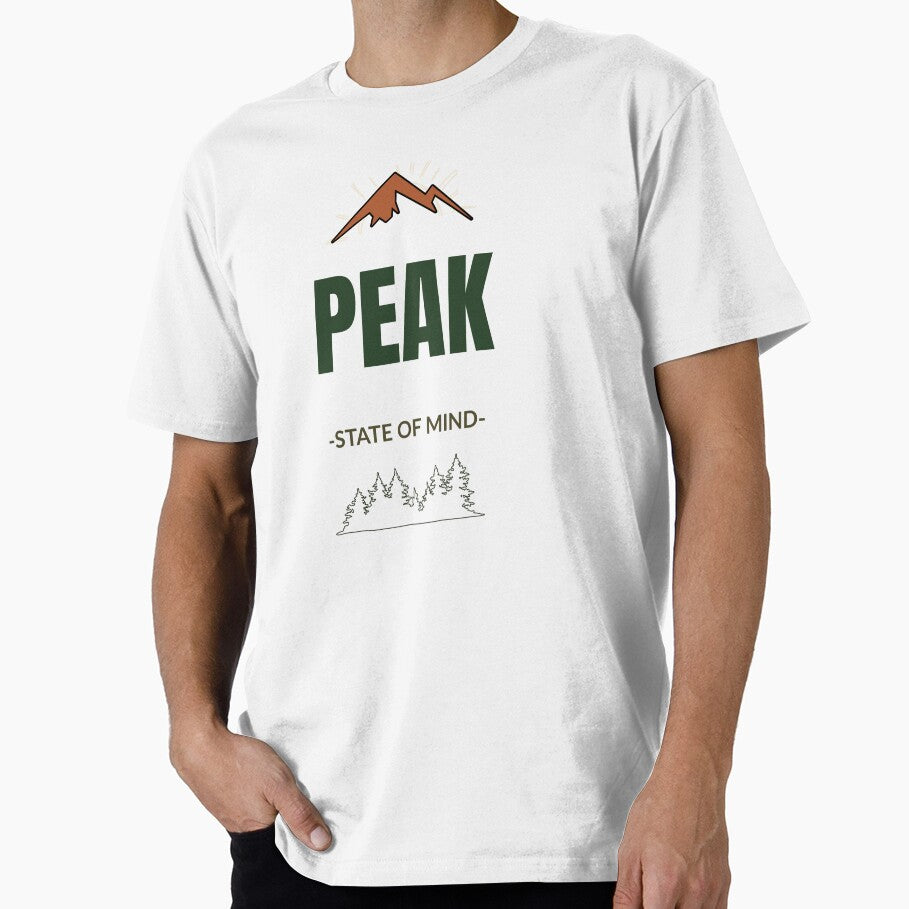 PEAK State of Mind – Minimal Hiking & Nature Design by AttitudeTeesgr