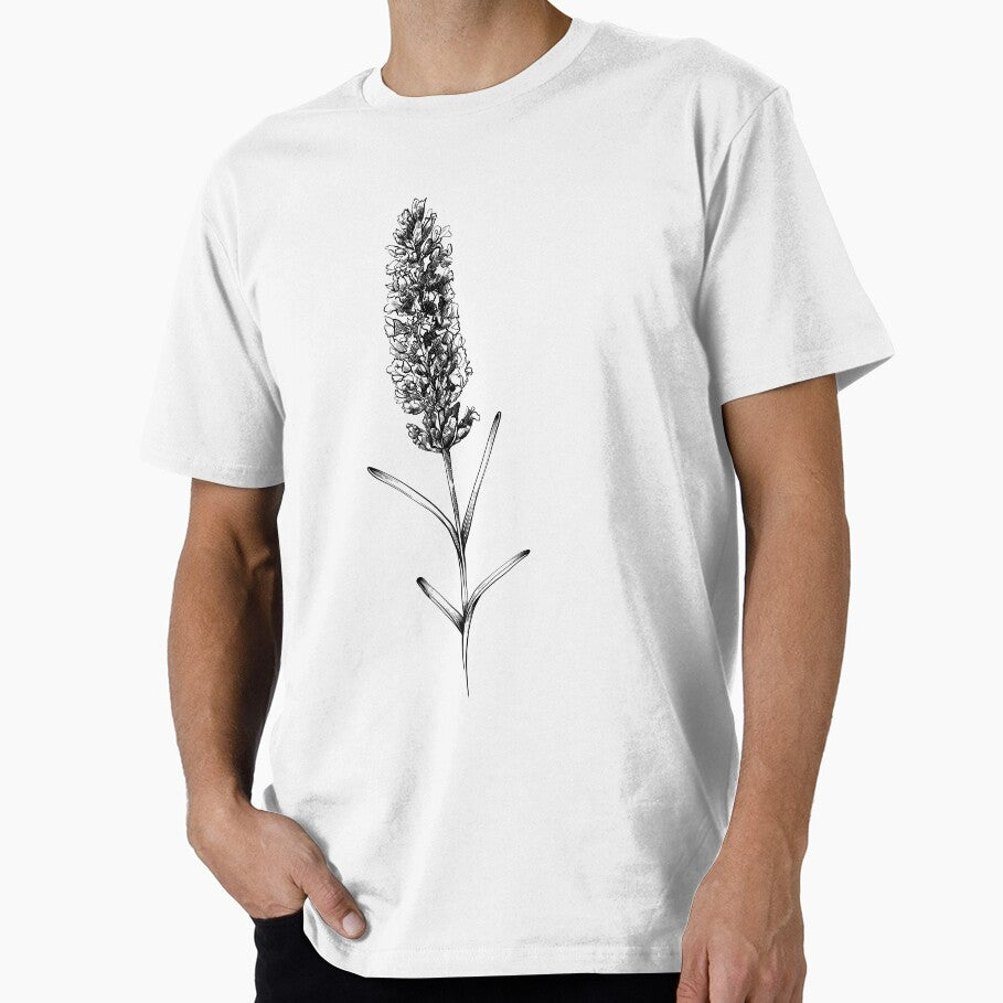 The beauty of lavender flower sketch by midsketcher