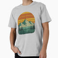 Chasing Sunsets – Retro Mountain Adventure Art for Dreamers by NoctaHike