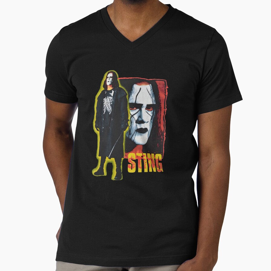 Sting The Crow - Retro 90s Wrestling Legend by cubomtumeshop