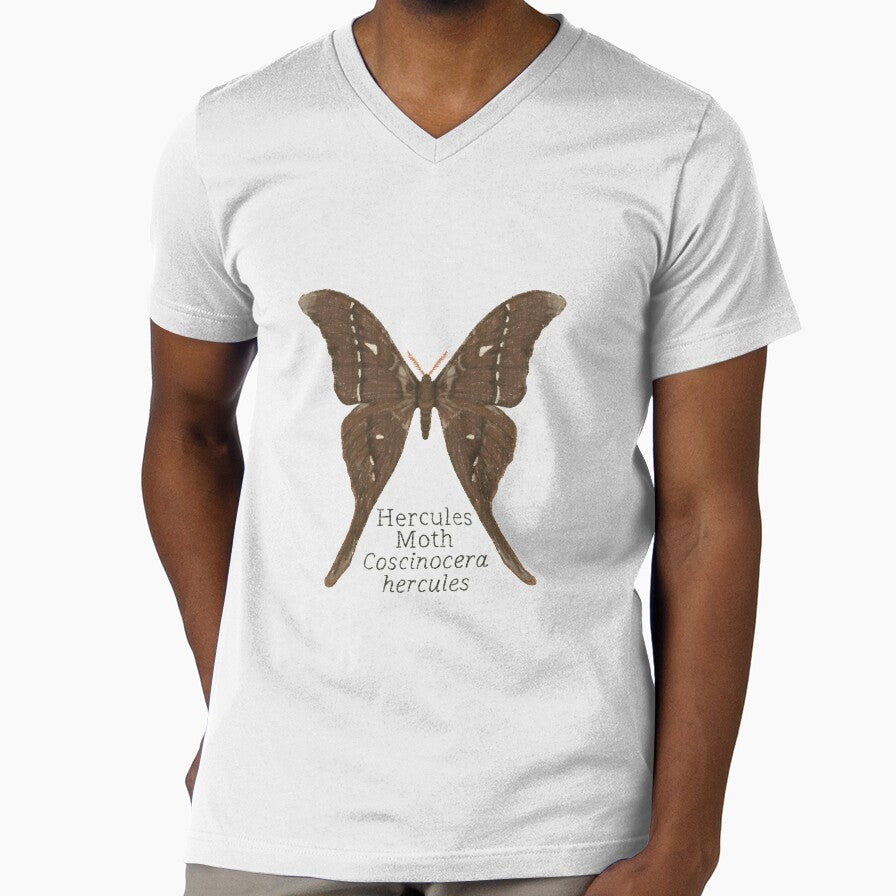 Hercules Moth by WyrdandWoven