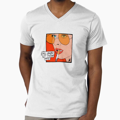 "Chill baby, let them hate" Popart by Chanaika4