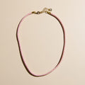 Strawberry Milkshake Minimalist Waterproof Cord Necklace