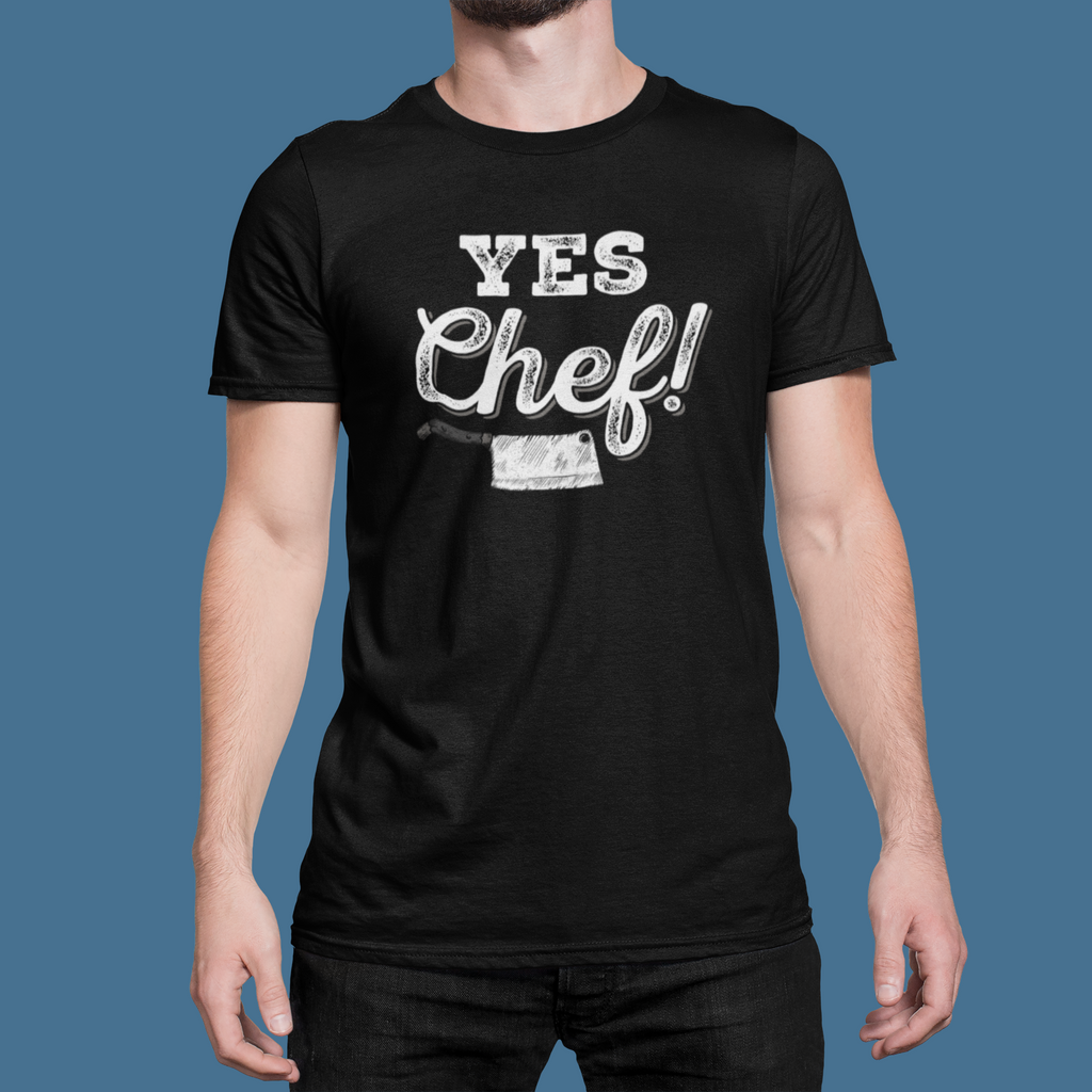 Yes Chef Cleaver Tee