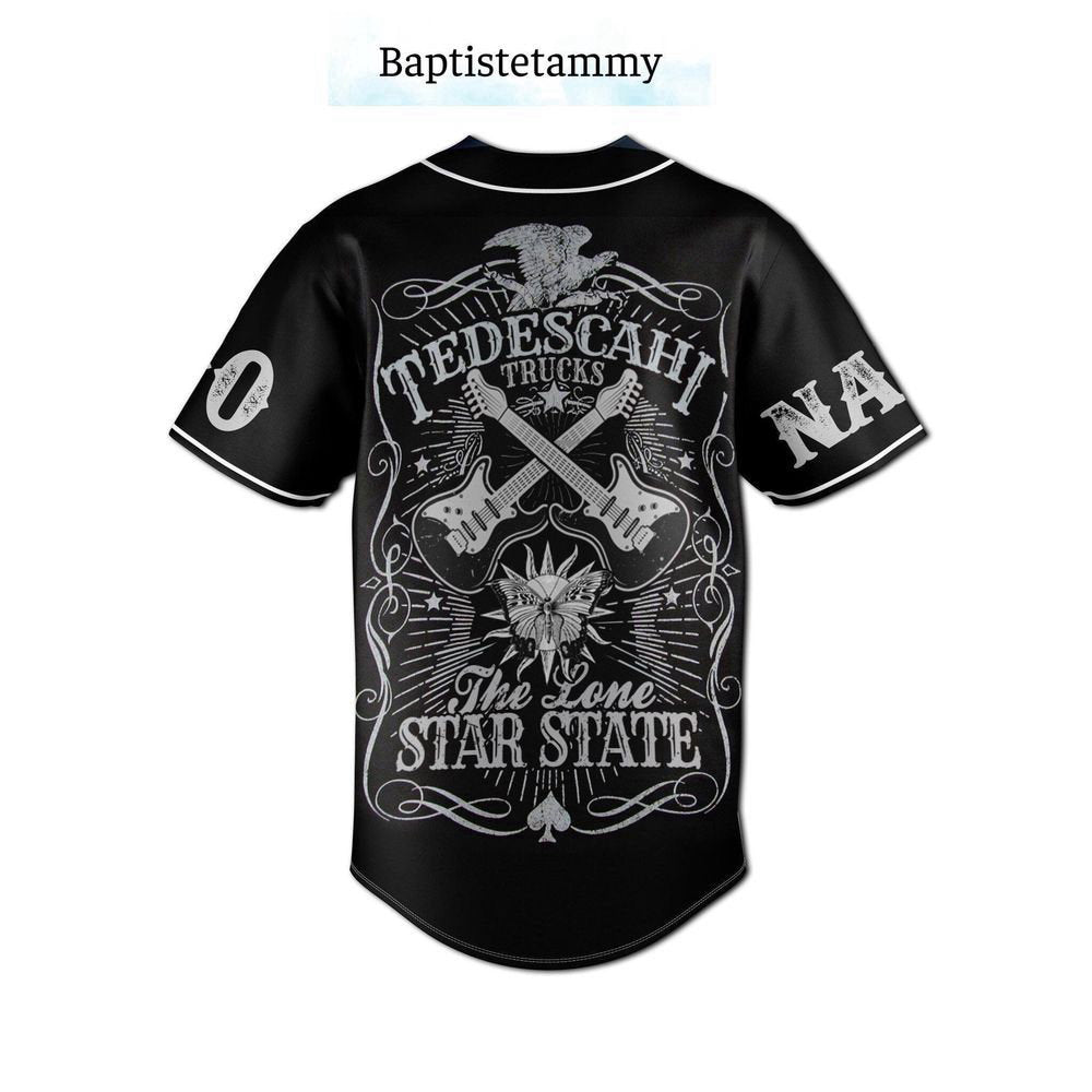 Tedeschi Trucks Baseball Jersey For Men Women, The Lone Star State Jersey - lylyprint.com