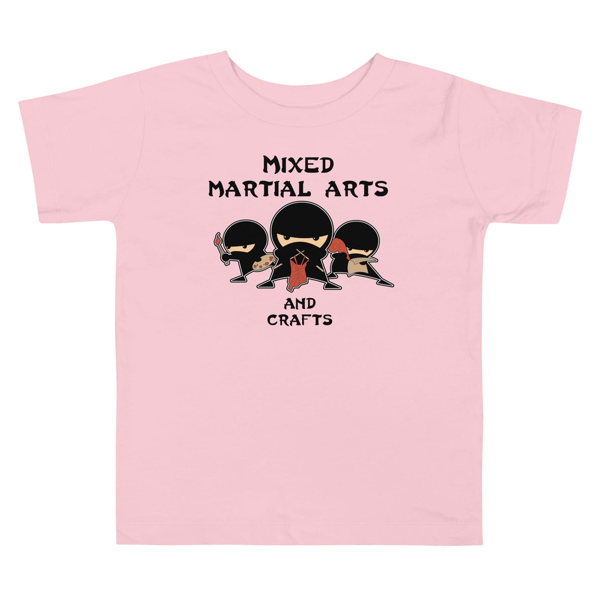Mixed Martial Arts and Crafts Kid's Toddler Tee