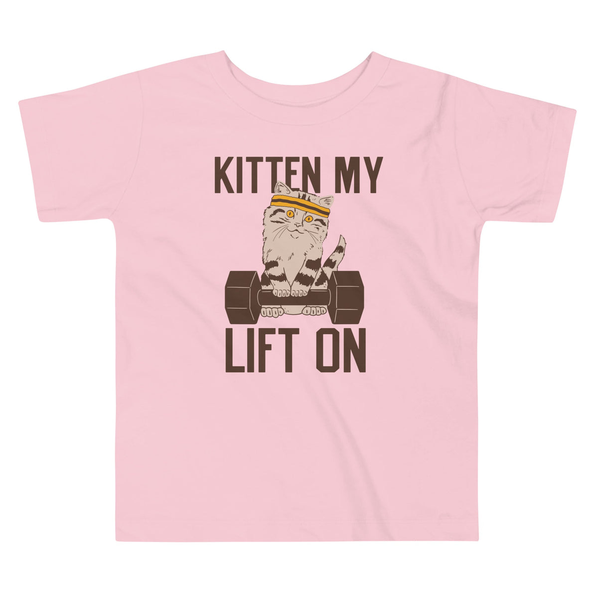 Kitten My Lift On Kid's Toddler Tee