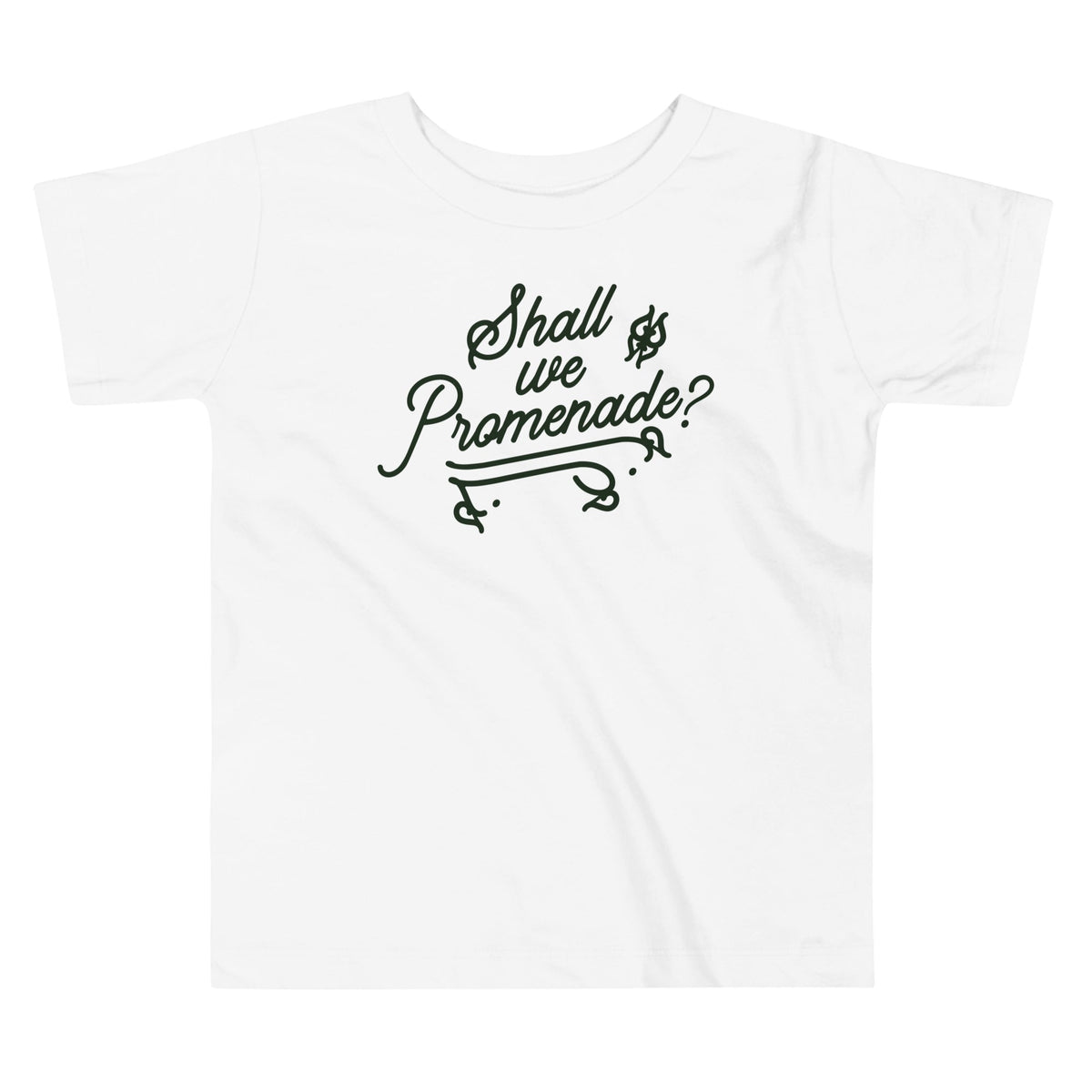 Shall We Promenade? Kid's Toddler Tee