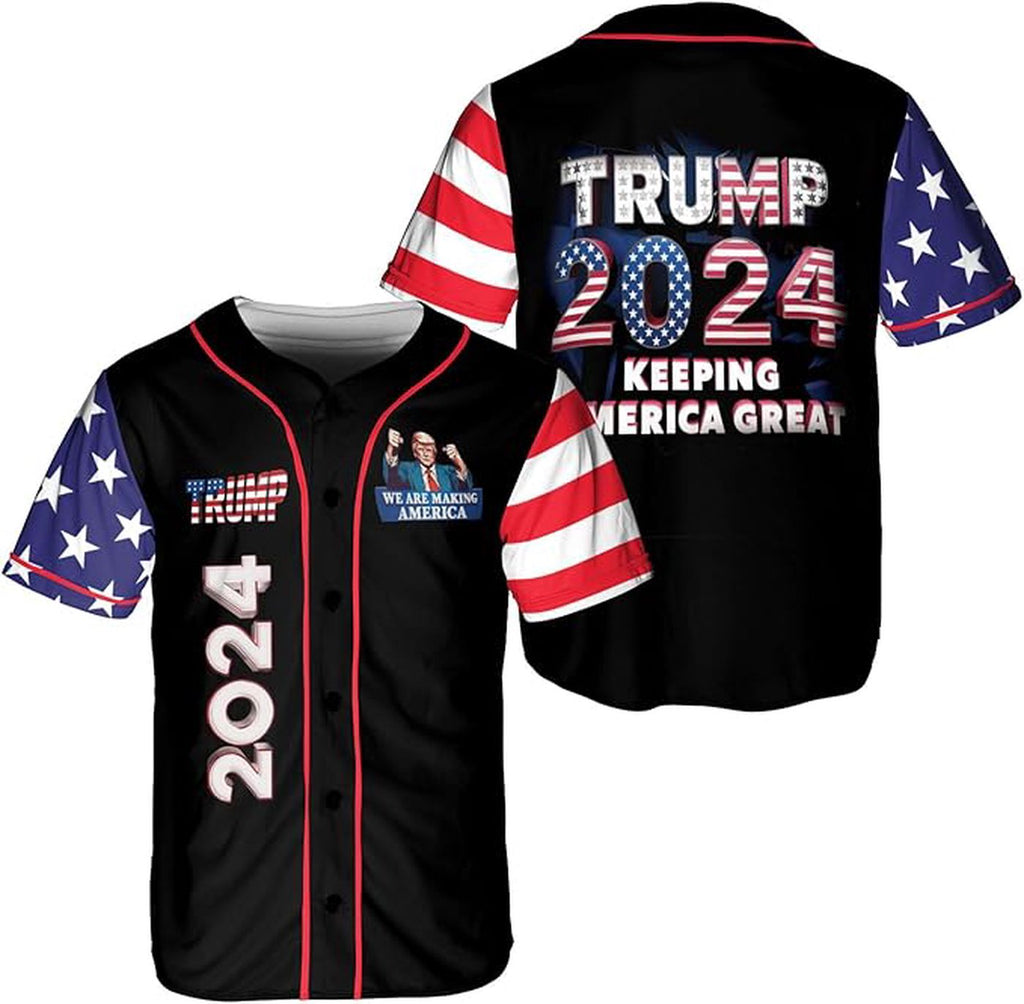 Trump Felon Baseball Jersey, Jersey Shirt Version 9 - Gift for Men Women - lylyprint.com