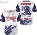 Trump Fight Baseball Jersey, Jersey Shirt For Winner 1 - Gift for Men Women - lylyprint.com