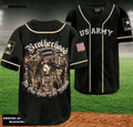 U S Army Brotherhood Baseball Jersey: Patriotic & Stylish Military Apparel - Aopprinter