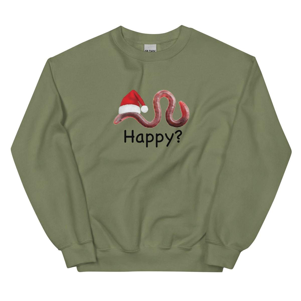 Happy? (Low Res Worm) Unisex