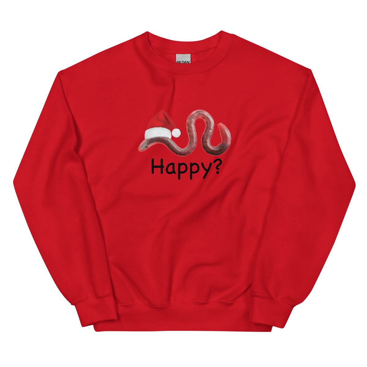 Happy? (Low Res Worm) Unisex