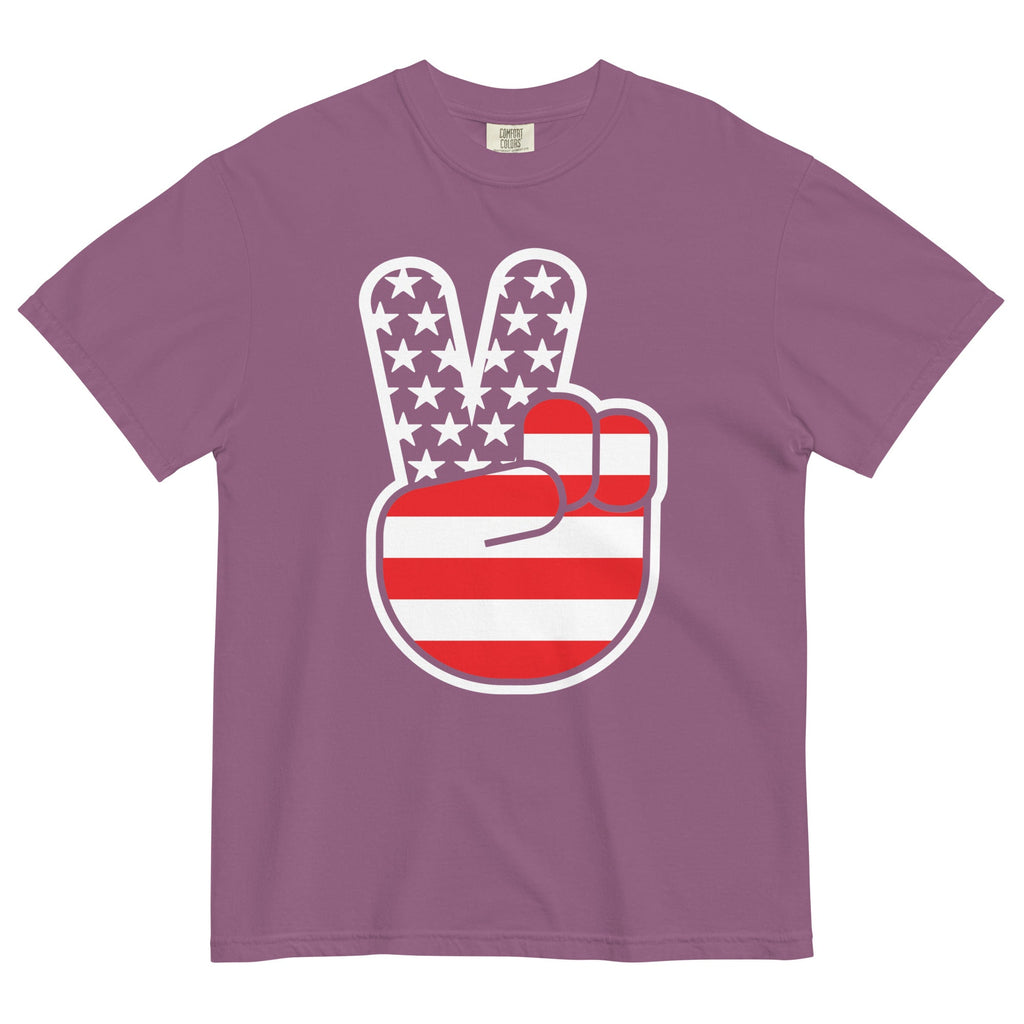 USA Peace Men's Relaxed Fit Tee