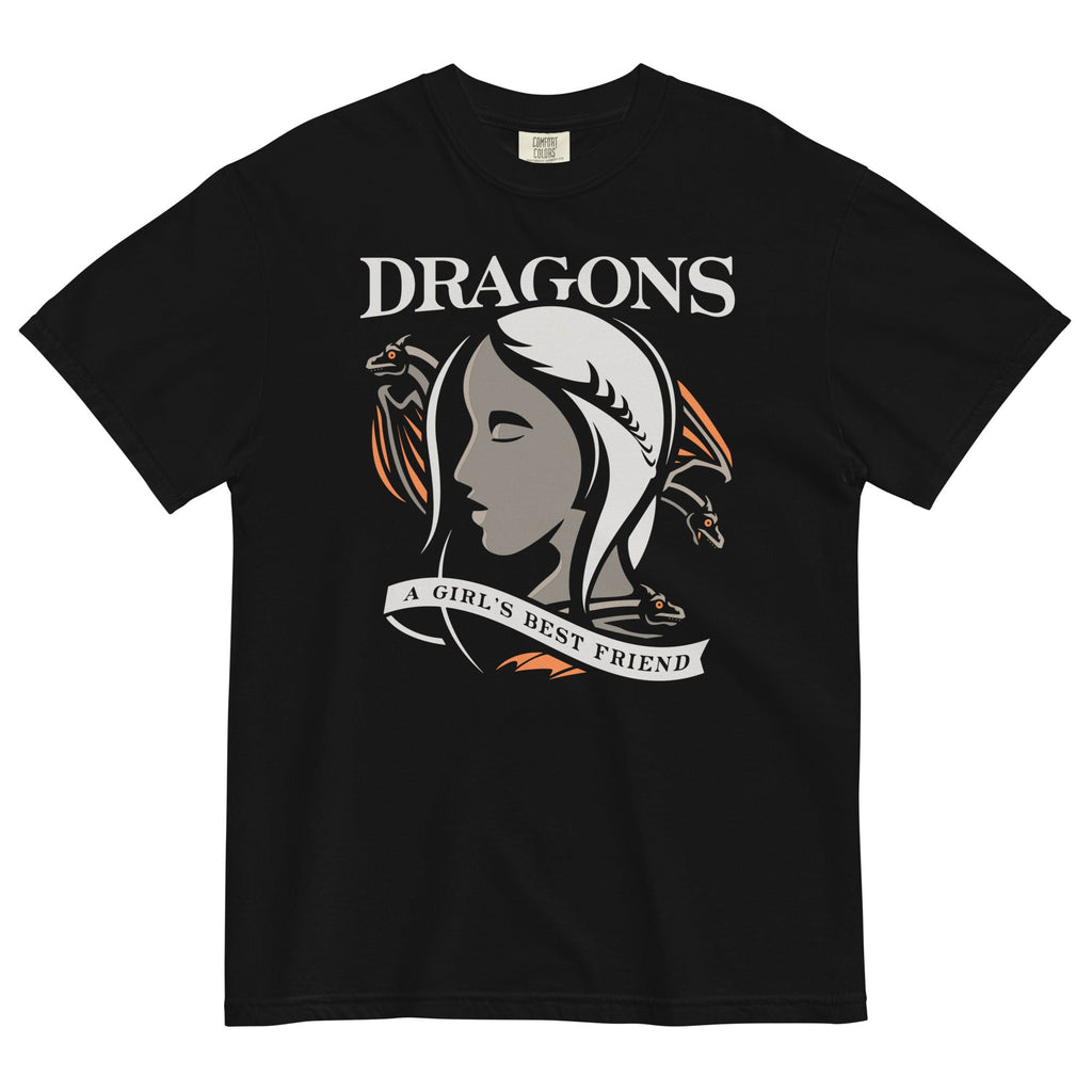 Dragons Are A Girl's Best Friend Men's Relaxed Fit Tee