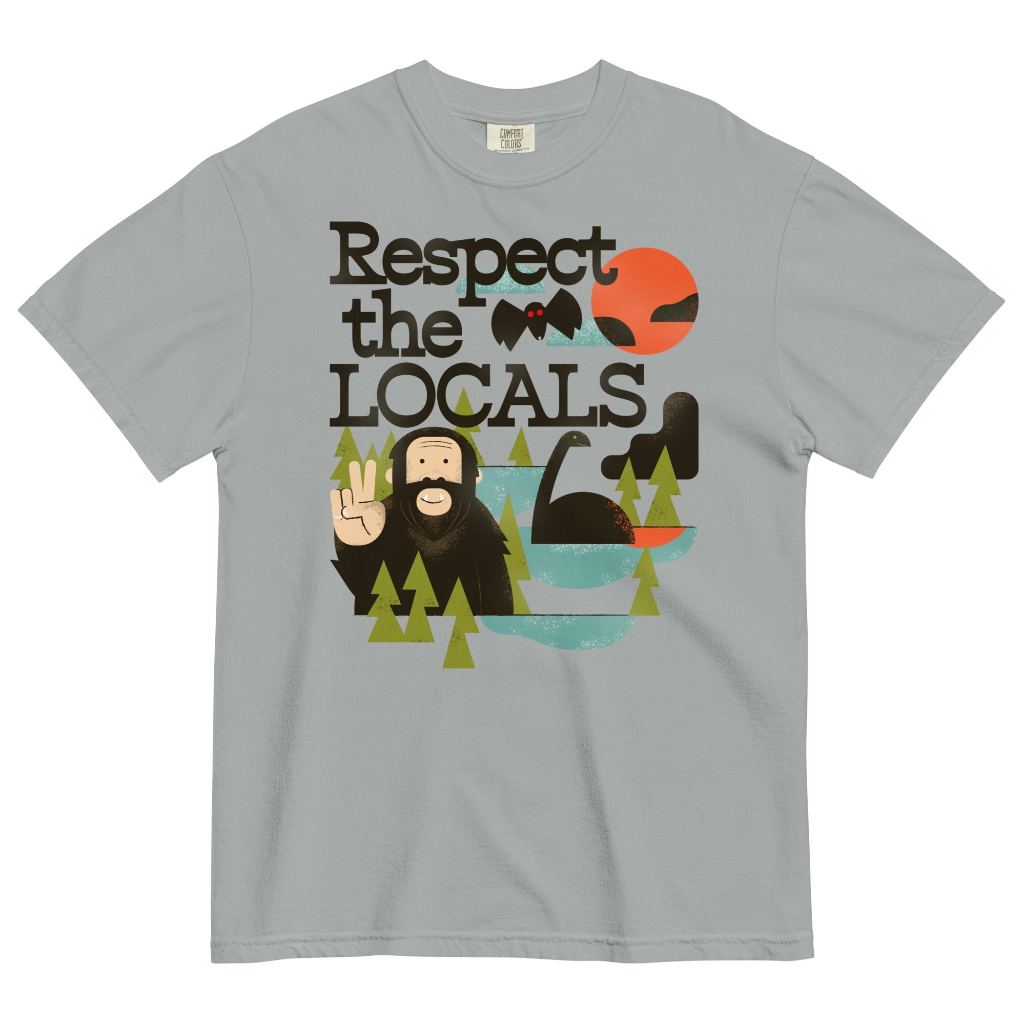 Respect The Locals Men's Relaxed Fit Tee
