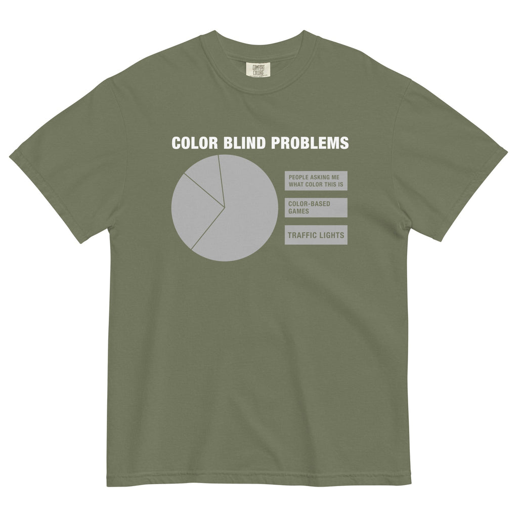 Color Blind Problems Men's Relaxed Fit Tee