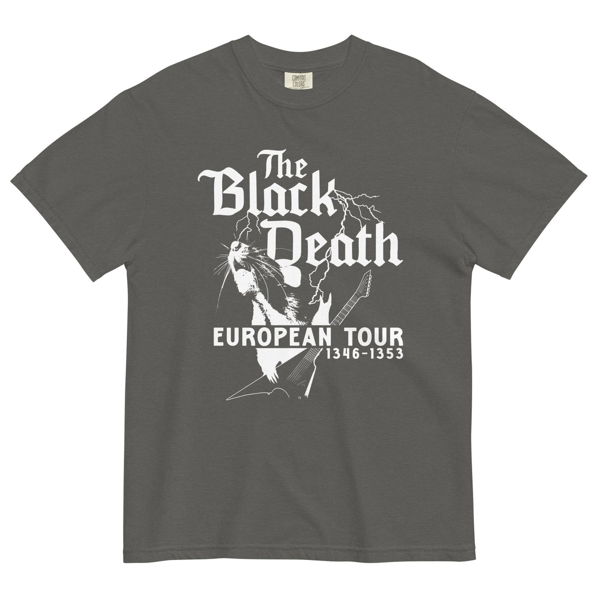 The Black Death European Tour Men's Relaxed Fit Tee