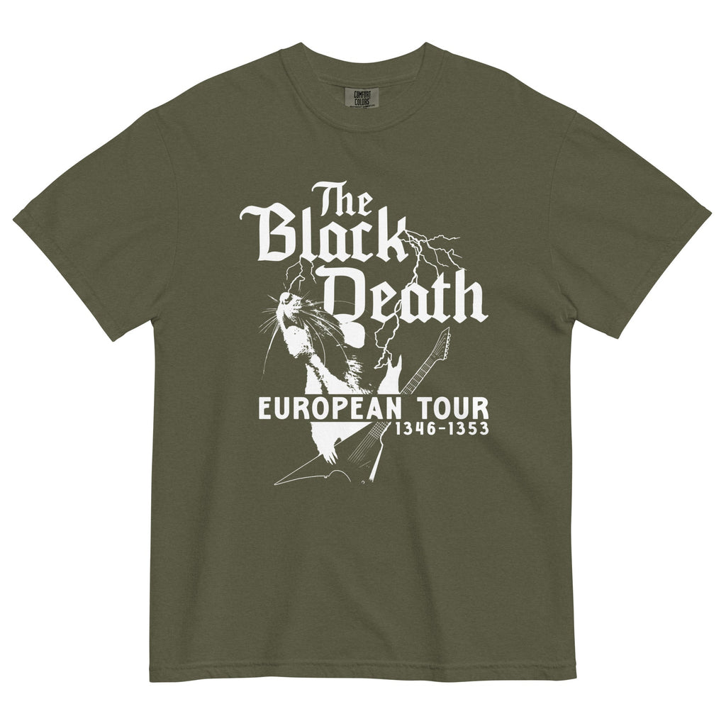 The Black Death European Tour Men's Relaxed Fit Tee
