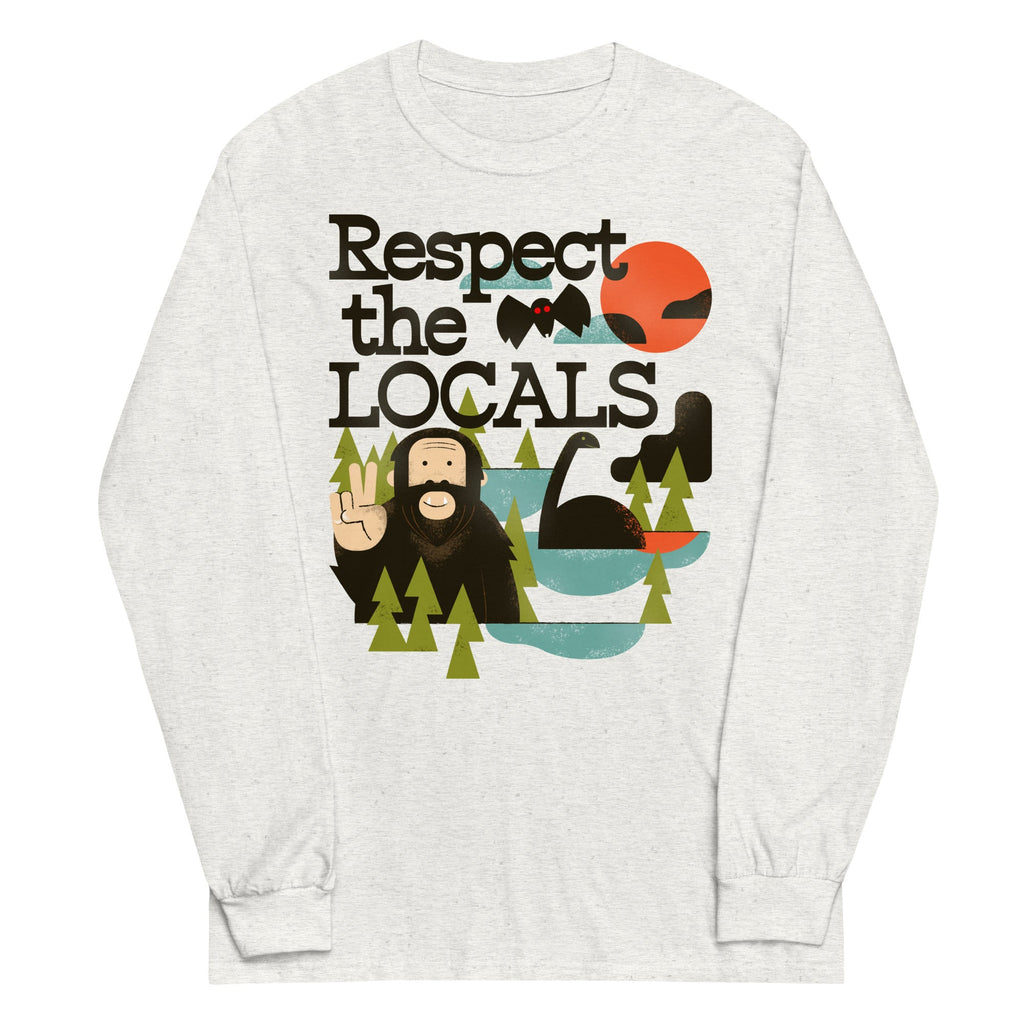Respect The Locals Unisex Long Sleeve Tee