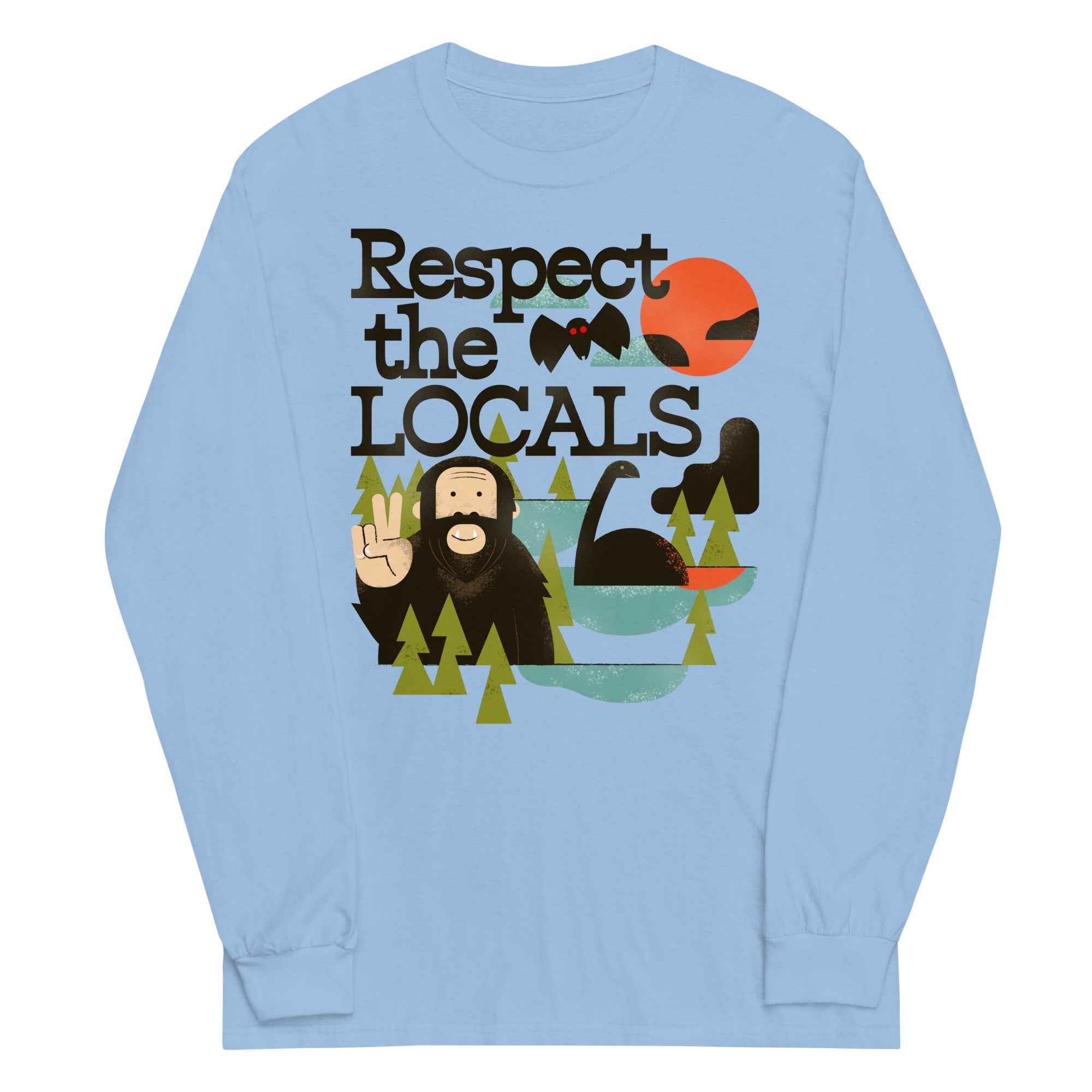 Respect The Locals Unisex Long Sleeve Tee