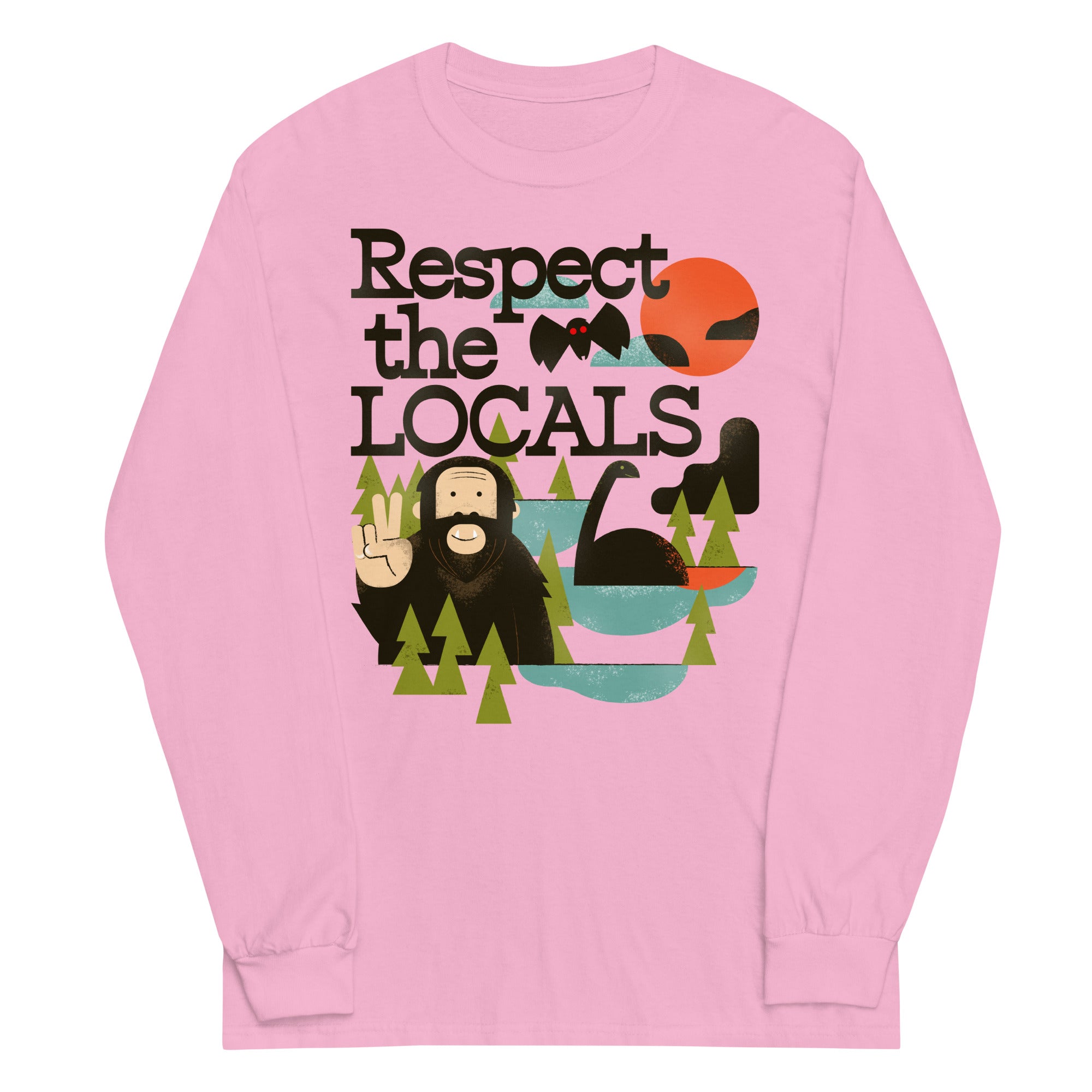 Respect The Locals Unisex Long Sleeve Tee