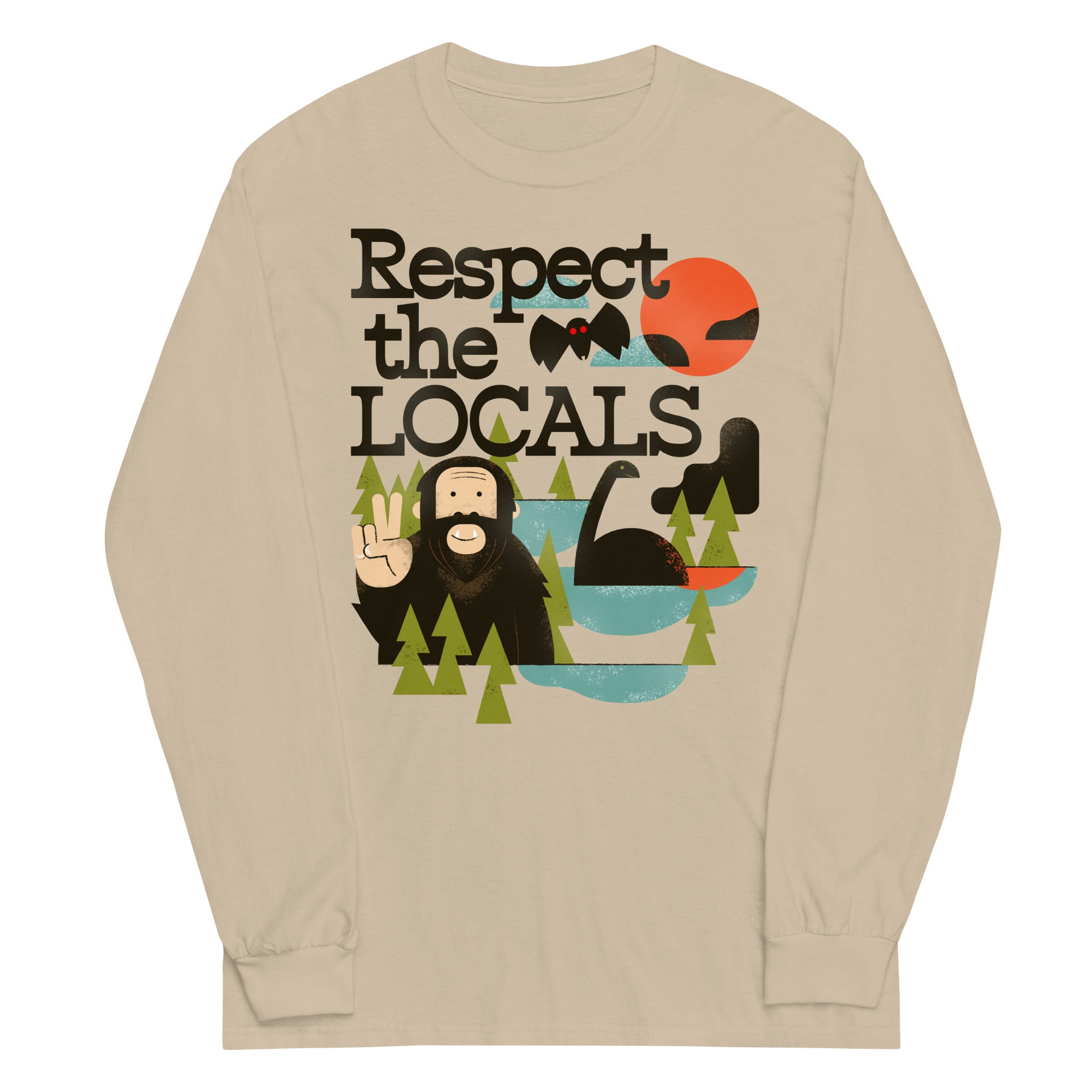 Respect The Locals Unisex Long Sleeve Tee
