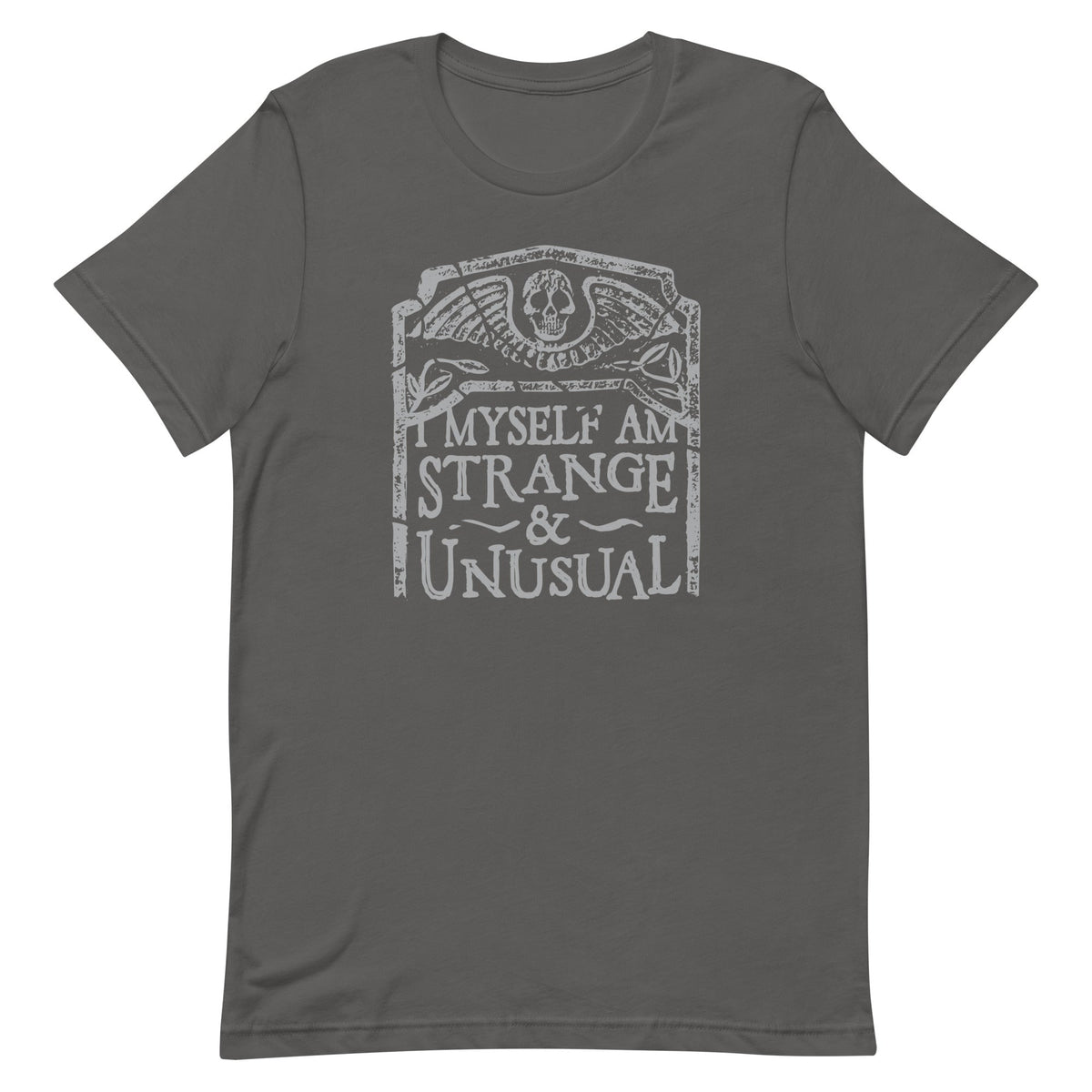 I Myself Am Strange And Unusual Men's Signature Tee