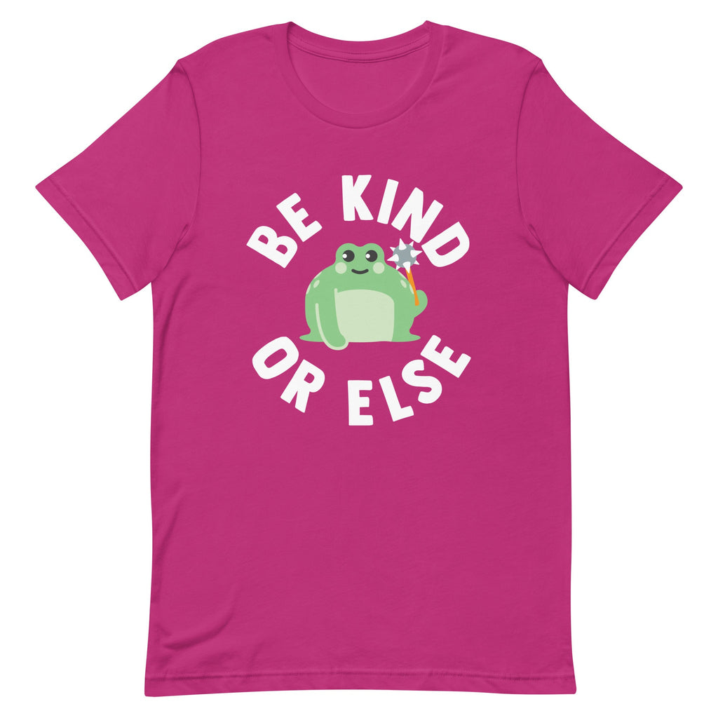 Be Kind Or Else Men's Signature Tee
