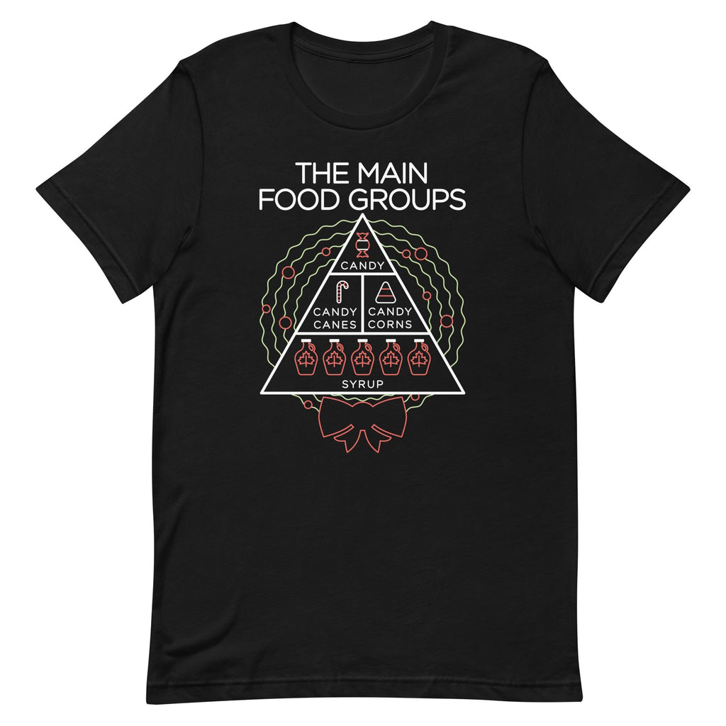 The Main Food Groups Men's Signature Tee