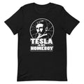 Tesla Is My Homeboy Men's Signature Tee